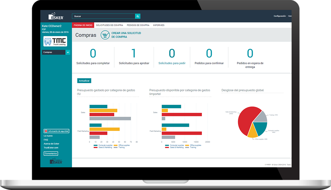 Automatización de las Compras gestión de pedidos