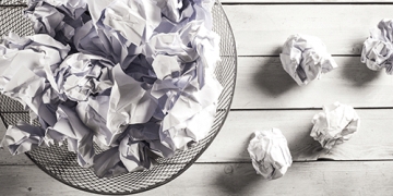 ¿Cuánto papel consumes en un día?