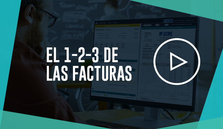 Ver webinar: el 1-2-3 de las facturas